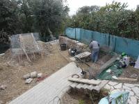 Fabrication et pose de Gabions par votre entreprise de jardin Prudon Paysages, jardinier paysagiste de Saint-Laurent-du-Var, et qui se déplace dans les alpes maritimes.