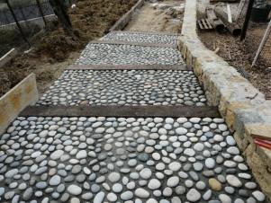 Pose escalier extérieur maçonné